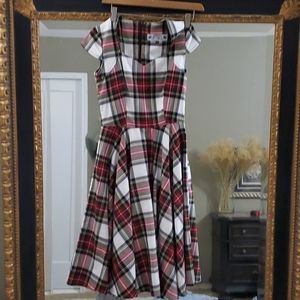 Midi plaids dress